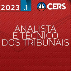ANALISTA E TÉCNICO DE TRIBUNAIS (ADMINISTRATIVO) - TRIBUNAIS E MINISTÉRIO PÚBLICO - CERS 2023