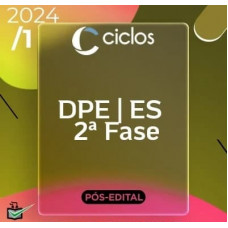 DPE ES - DEFENSOR PÚBLICO DO ESPIRITO SANTO - DPEES - CICLOS - 2ª FASE - 2023/2024