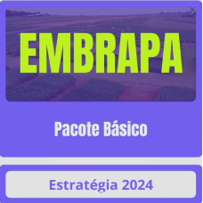 EMBRAPA - Pacote Básico - Estratégia 2024