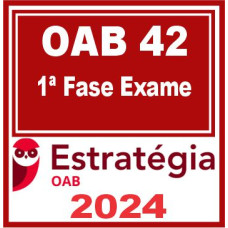 OAB 42 - 1ª FASE - ESTRATÉGIA - TEORIA E QUESTÕES - 42º EXAME DE ORDEM - 2024