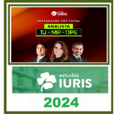 ANALISTA de TJs - MP e Defensorias - ESTUDOS IURIS - 2024