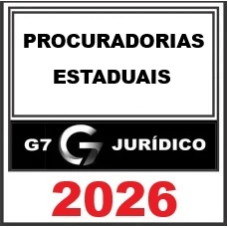 PROCURADORIAS ESTADUAIS - G7 JURÍDICO 2026